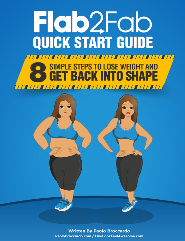 Flab2Fab - 8 Simple Steps to lose weight and get back into shape.