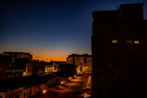 Dusk from my apartment